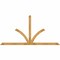 Ekena Millwork Richland Rough Sawn Timber Gable Bracket, Western Red Cedar, 108"W x 54"H x 4"D x 4"F, 12/12 Pitch GBW108X54X0404RIC00RWR - alternate 1